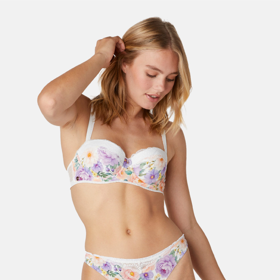 Soutien-gorge coques moulées blanc Forro