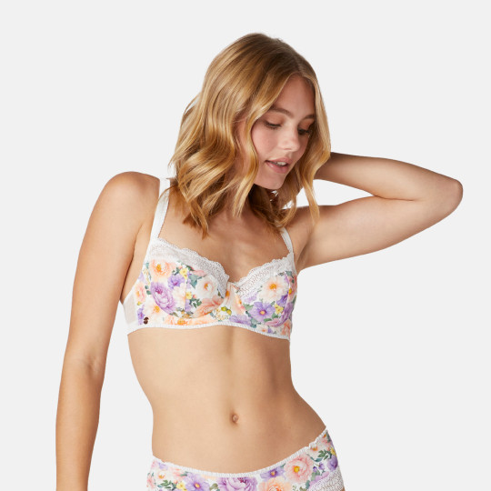 Soutien-gorge armatures blanc Forro