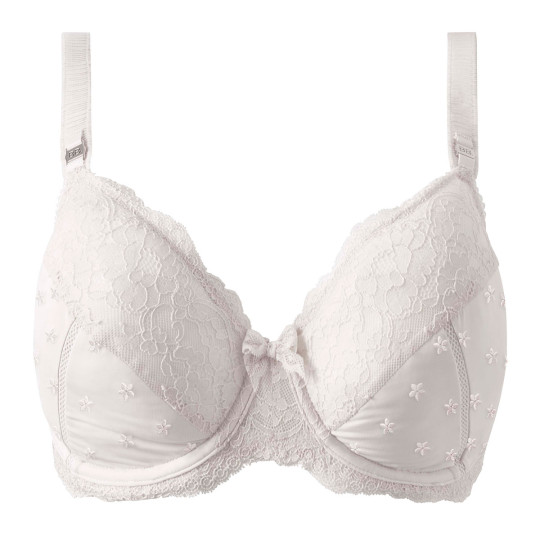 Soutien-gorge armatures grand maintien blanc Louange