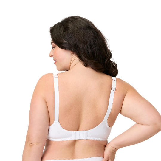 Soutien-gorge armatures grand maintien blanc Louange