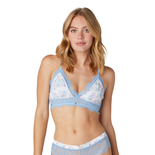 Soutien-gorge souple bleu Swing