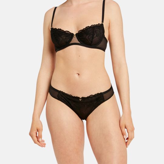 Slip noir Maud