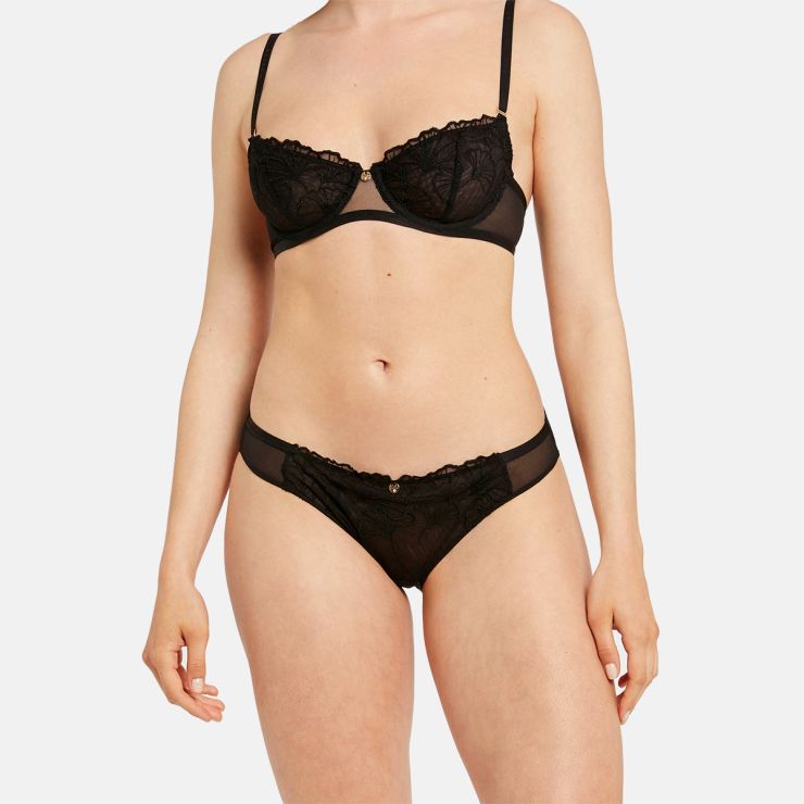 Slip noir Maud
