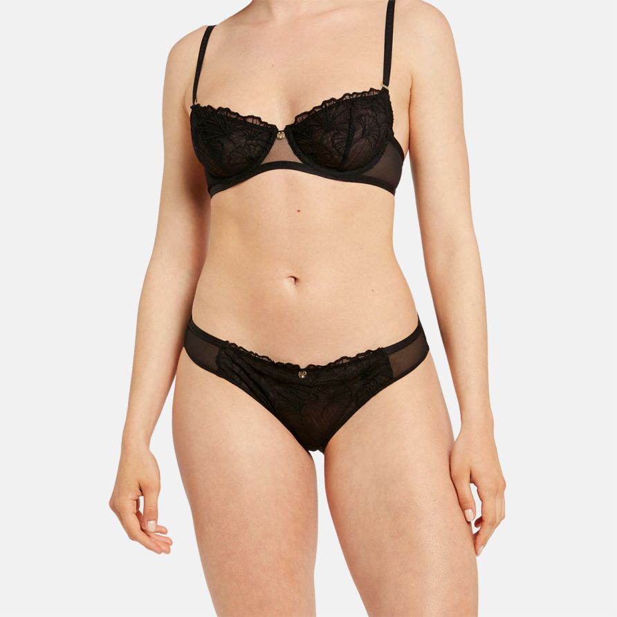 Slip noir Maud