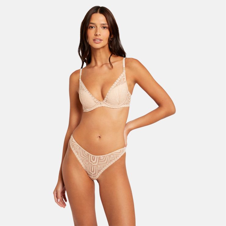 Soutien-gorge ampliforme coque moulée chair Nina
