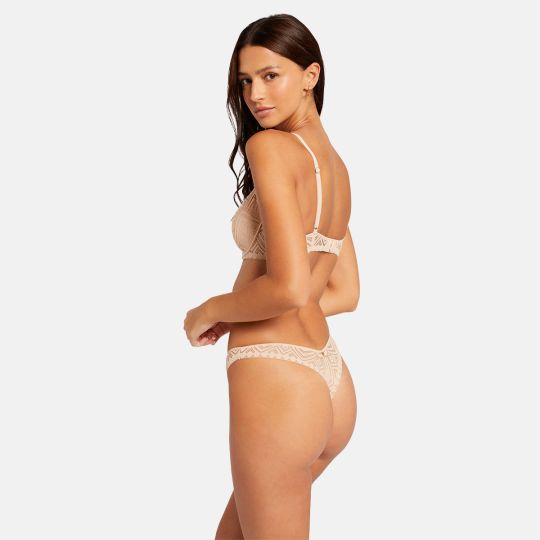 Soutien-gorge ampliforme coque moulée chair Nina