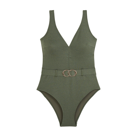 Maillot de bain 1 pièce kaki Holidays 2