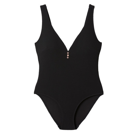 Maillot de bain 1 pièce noir Holidays 3