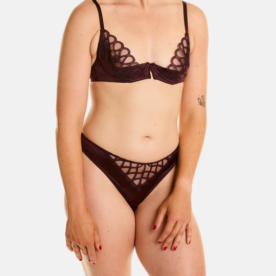 Tanga bordeaux Anthologie