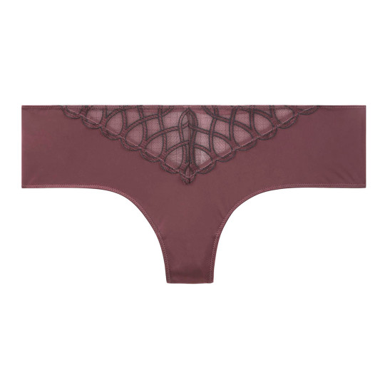 Shorty tanga bordeaux Anthologie