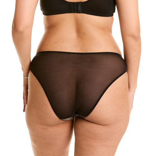 Culotte noire Cuir