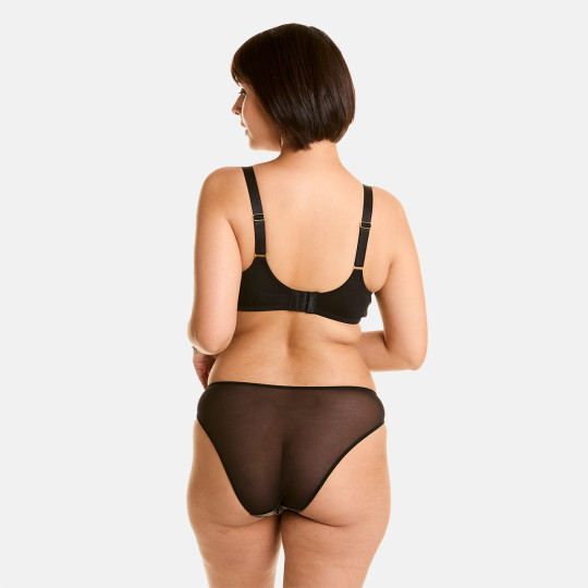 Culotte noire Cuir