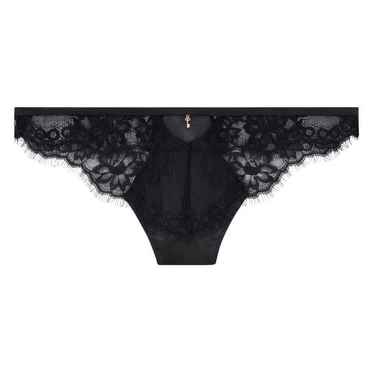String noir Cuir