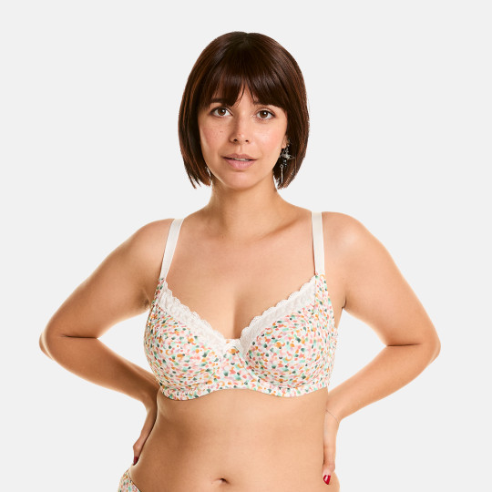 Soutien-gorge à armatures grand maintien imprimé Danseuse