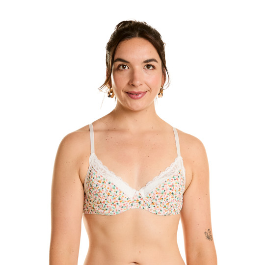 Soutien-gorge ampliforme imprimé Danseuse