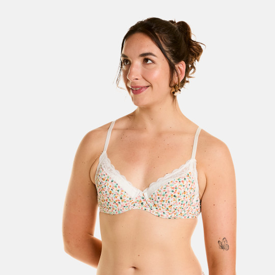 Soutien-gorge ampliforme imprimé Danseuse