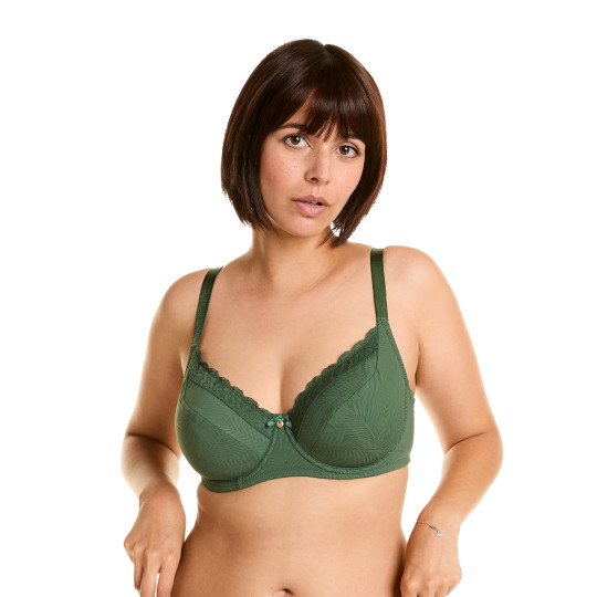 Soutien-gorge à armatures grand maintien kaki Danseuse