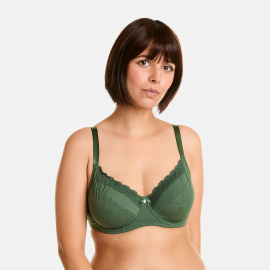 Soutien-gorge à armatures grand maintien kaki Danseuse