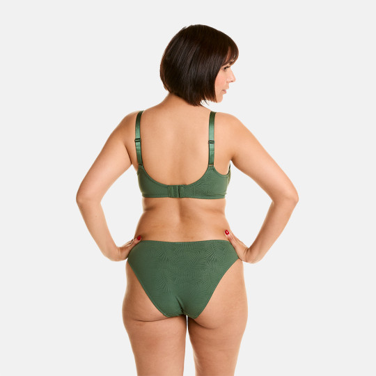 Soutien-gorge à armatures grand maintien kaki Danseuse