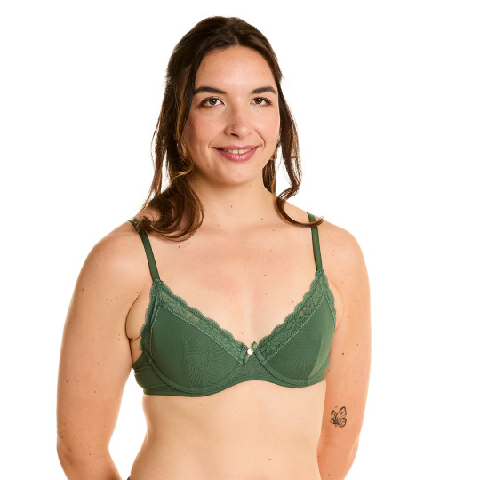 Soutien-gorge ampliforme kaki Danseuse
