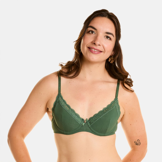 Soutien-gorge ampliforme kaki Danseuse