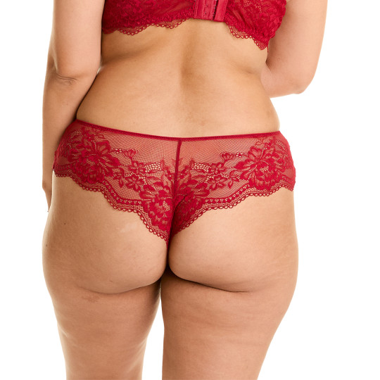 Shorty tanga rouge Desordre