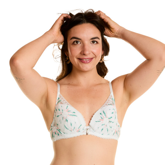 Soutien-gorge ampliforme imprimé Eclat