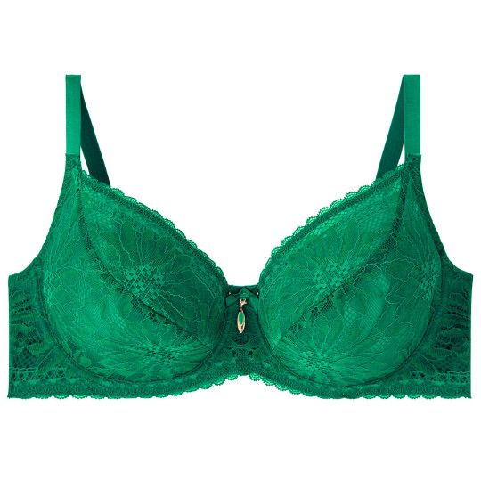 Soutien-gorge à armatures grand maintien vert Eclat