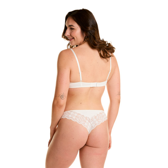 Soutien-gorge ampliforme souple ivoire Edito