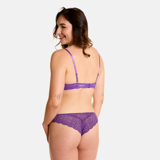 Tanga violet Edito