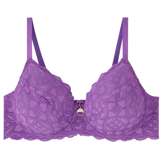 Soutien-gorge à armatures grand maintien violet Edito