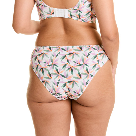 Culotte blanc imprimé Ella