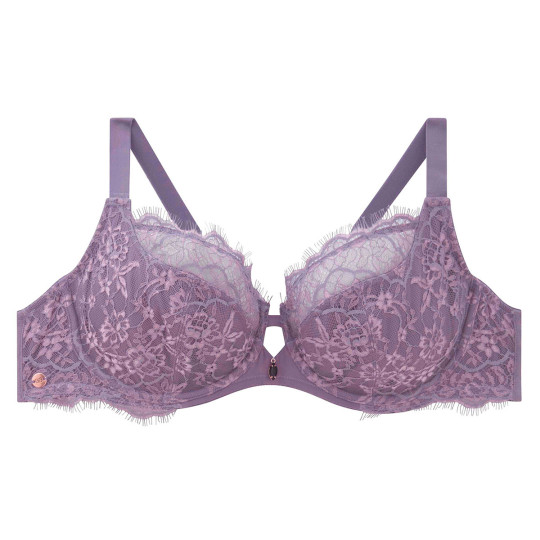 Soutien-gorge armatures grand maintien violet Aromatique