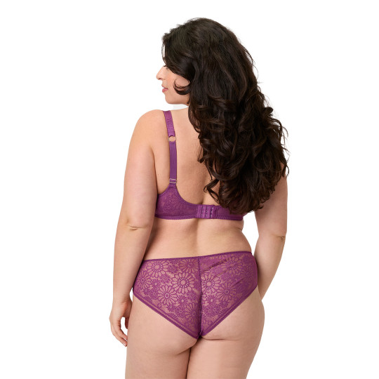 Soutien-gorge armatures grand maintien violet Azalee