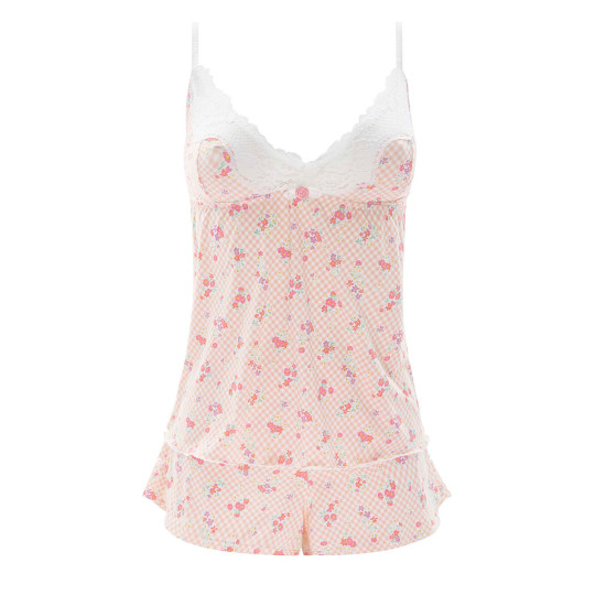 Top short blanc Camomille