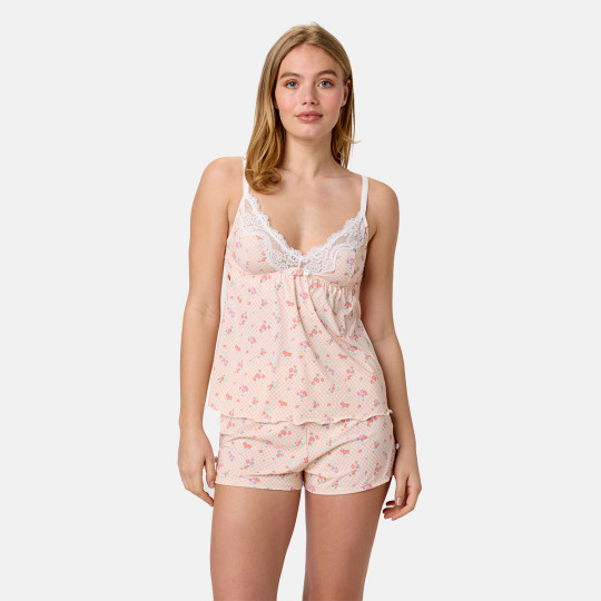 Top short blanc Camomille