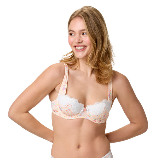 Soutien-gorge coques moulées blanc Camomille