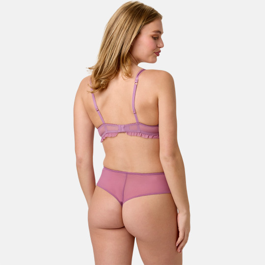 Shorty tanga rose Corolle