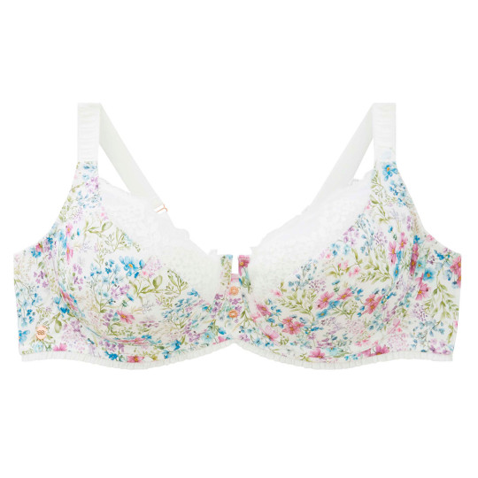 Soutien-gorge armatures grand maintien ivoire Dahlia