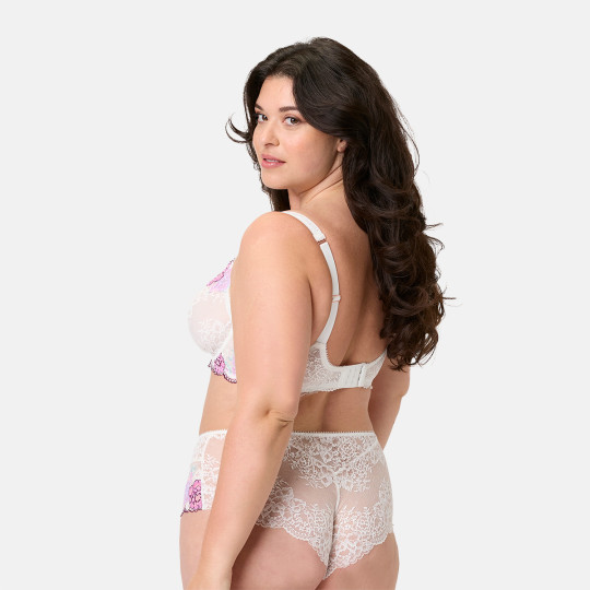Soutien-gorge armatures grand maintien ivoire Glycine