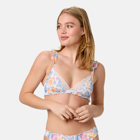 Soutien-gorge souple ivoire Jardin