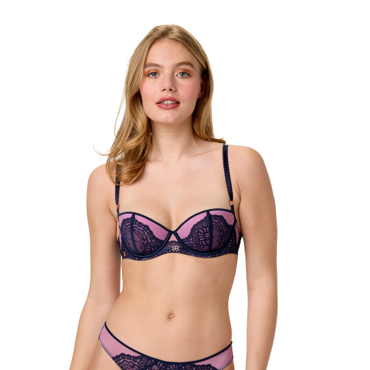 Soutien-gorge coques moulées bleu marine Nectar