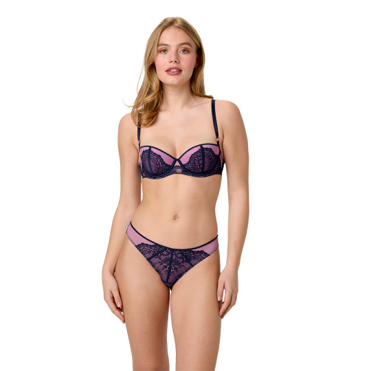 Soutien-gorge coques moulées bleu marine Nectar