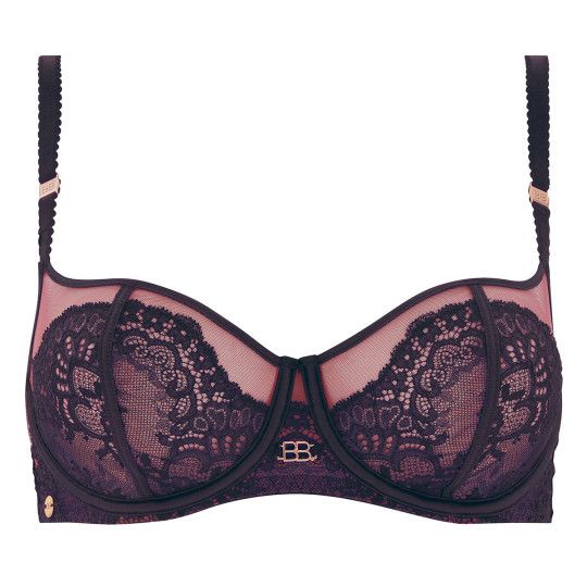Soutien-gorge coques armatures bleu marine Nectar