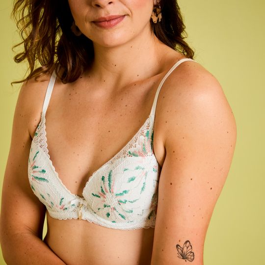 Soutien-gorge ampliforme imprimé Eclat