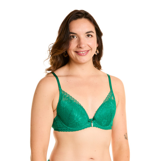 Soutien-gorge ampliforme vert Eclat