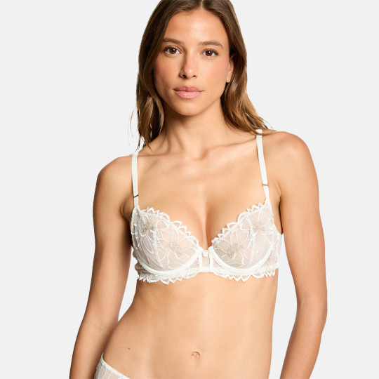 Soutien-gorge armatures ivoire Angelica