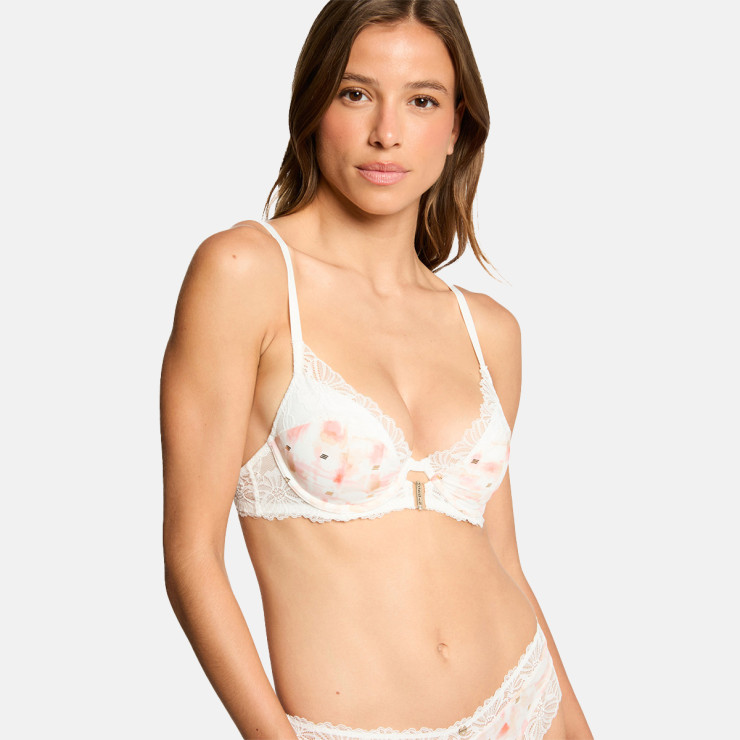 Soutien-gorge coques moulées ivoire Anna
