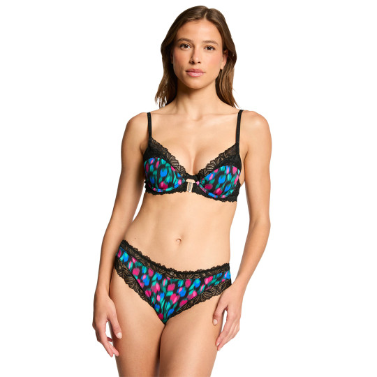 Shorty tanga noir Anna