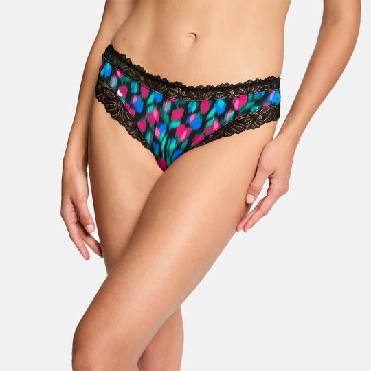 Shorty tanga noir Anna